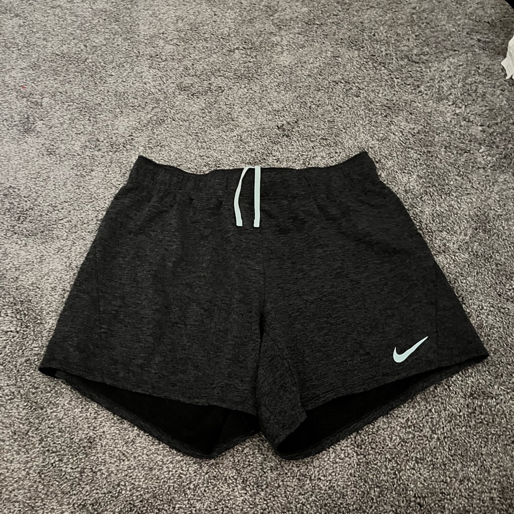 Grey and Mint Nike Soft Shorts